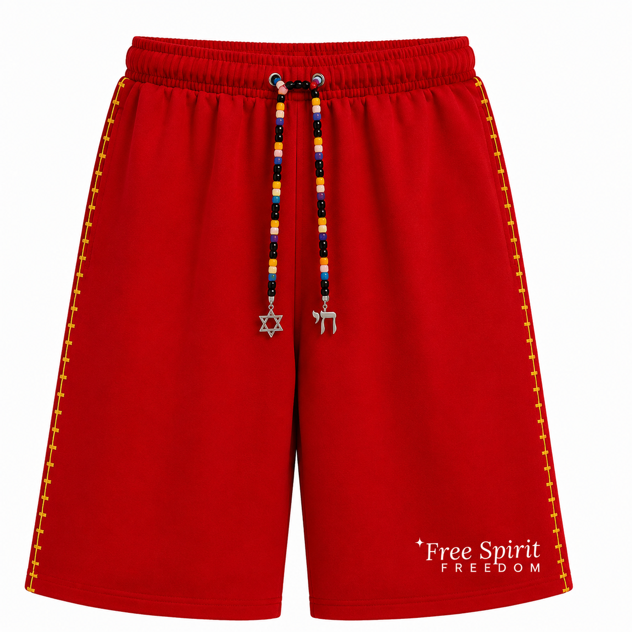 Short Freedom Cotton Poppy Red